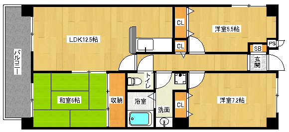 間取図