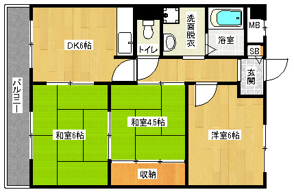 間取図