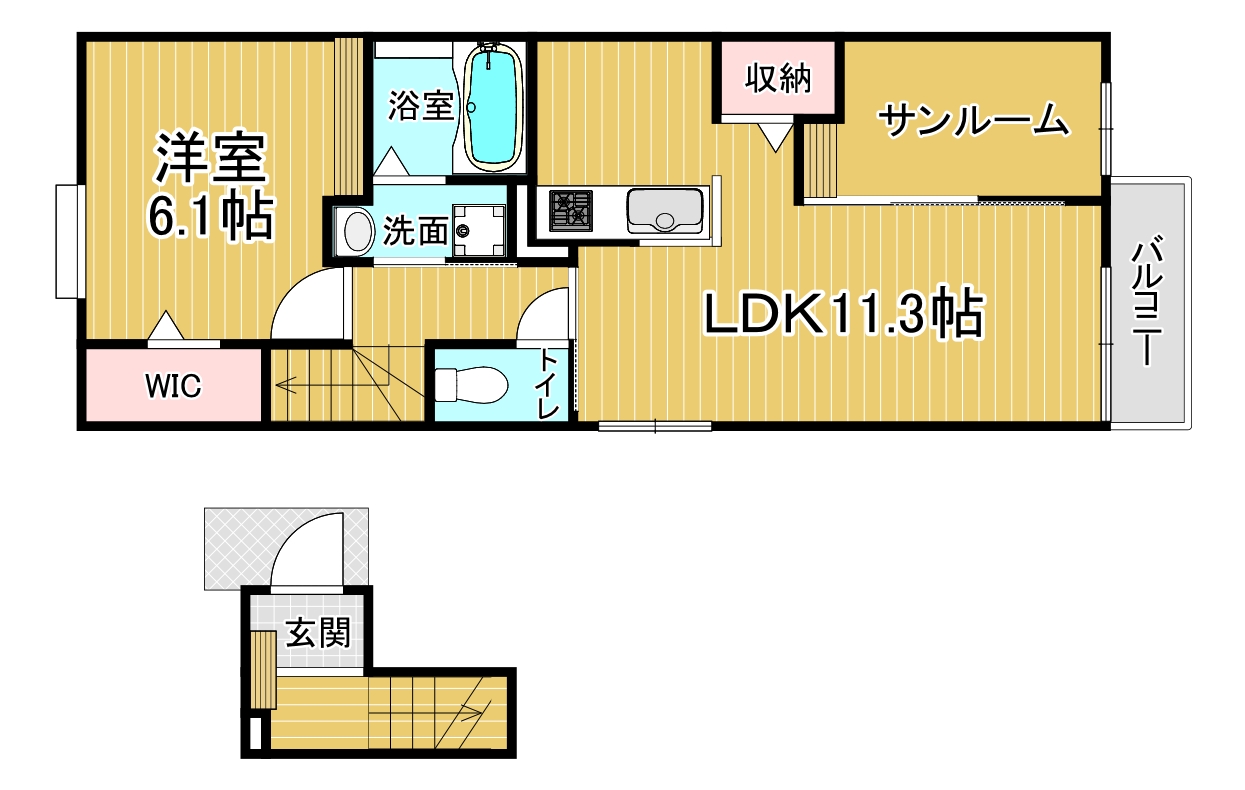 間取図