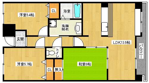 間取図