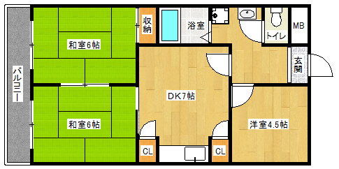 間取図